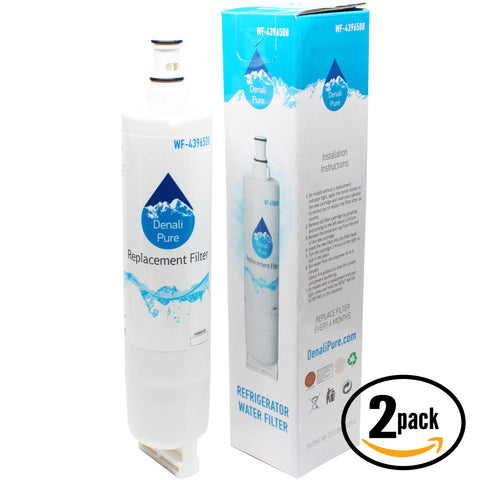 2-Pack Whirlpool 4396508 Refrigerator Water Filter Replacement