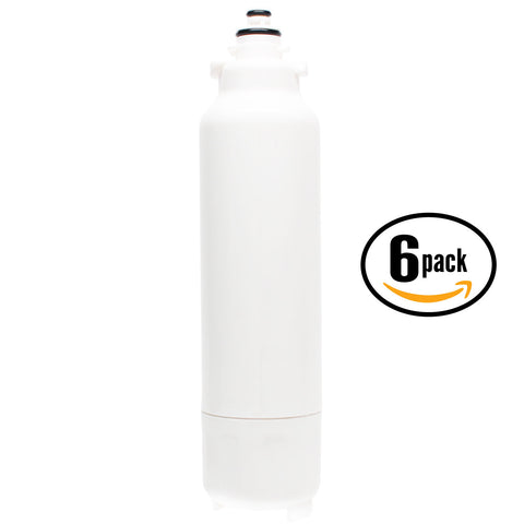 6-Pack Replacement LG LSXS26386S Refrigerator Water Filter