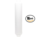 16-Pack 10" Universal Inline Water Filter Cartridge