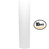 10-Pack 10" Universal Polypropylene Sediment Water Filter