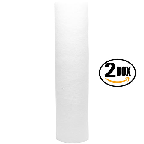 2 Boxes of 10" Universal Polypropylene Sediment Water Filter