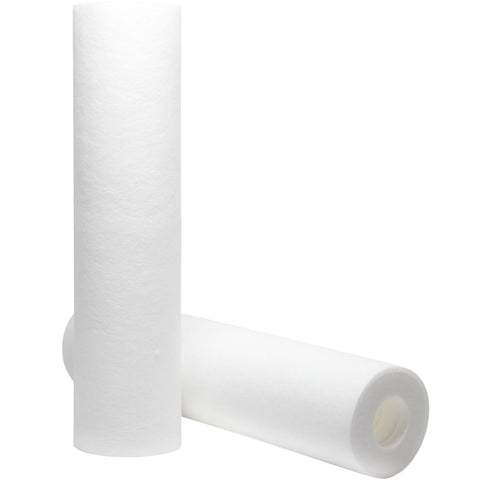 2-Pack 10" Universal Polypropylene Sediment Water Filter