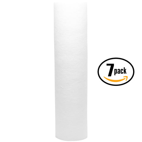 7-Pack 10" Universal Polypropylene Sediment Water Filter