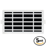 5-Pack Replacement Whirlpool WSF26C2EXW01 Refrigerator Air Filter