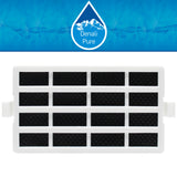 2-Pack Whirlpool WRF560SFYM04 Refrigerator Air Filter Replacement