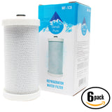 6-Pack Replacement White Westinghouse WRS6R3EW2 Refrigerator Water Filter