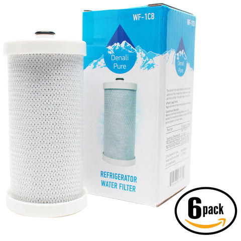 6-Pack Replacement Frigidaire PHT189WHSM1 Refrigerator Water Filter
