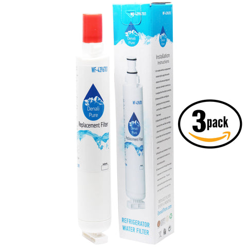 3-Pack Replacement Whirlpool 6701 Refrigerator Water Filter