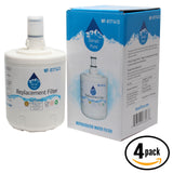 4-Pack Replacement Whirlpool ET1FTTXKB02 Refrigerator Water Filter