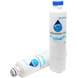 2-Pack Replacement Samsung RFG297HDBP Refrigerator Water Filter