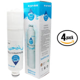 4-Pack Samsung RF263BEAESP/AA-0001 Refrigerator Water Filter Replacement