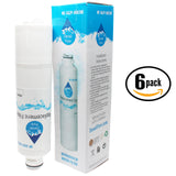 6-Pack Replacement Samsung RF28HFEDTWW Refrigerator Water Filter