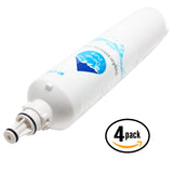 4-Pack Replacement LG 5231JJ2001C Refrigerator Water Filter