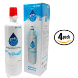 4-Pack Replacement Home Depot HDX 204206242 Refrigerator Water Filter