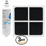 3-Pack LG LT120F Air Filter & LT700P Water Filter