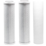 Reverse Osmosis Water Filter Kit - Includes Carbon Block Filters & PP Sediment Filter