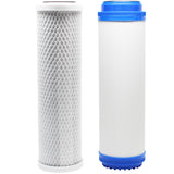 Replacement Filter Kit for American Plumber WTOS-100 RO System - Includes Carbon Block Filter & Granular Activated Carbon Filter