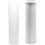 Replacement Filter Kit for Captive Purity CP1331 RO System - Includes Carbon Block Filter & PP Sediment Filter