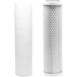 Replacement Filter Kit for Captive Purity CP1341 RO System - Includes Carbon Block Filter & PP Sediment Filter