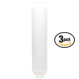 3-Pack Replacement Crystal Quest CQE-RO-00109 Inline Filter Cartridge