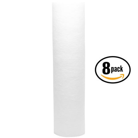 8-Pack Replacement PuROLine PL30C16 Polypropylene Sediment Filter