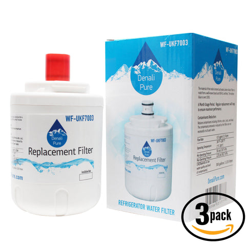 3-Pack Replacement Maytag UKF7001 Refrigerator Water Filter
